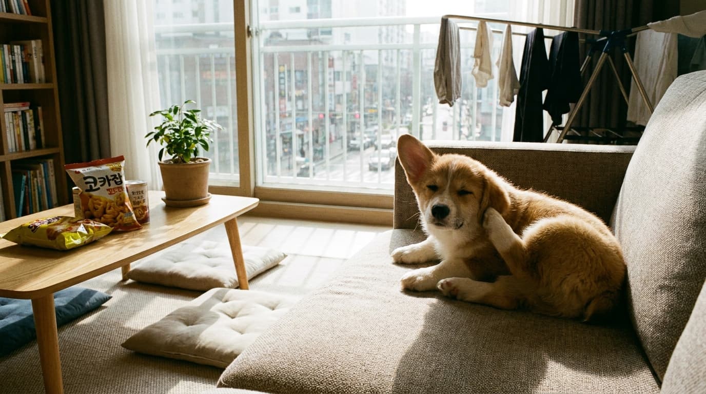 강아지가 머리를 자꾸 흔드나요? 단순 습관과 귓병 신호를 구분하는 법!