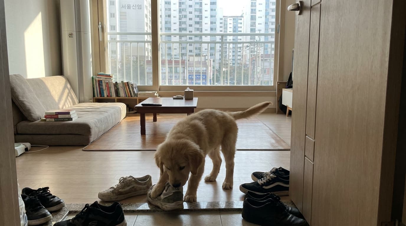 왜 우리 강아지는 신발만 물어뜯을까? 특정 물건 집착의 원인과 해결법