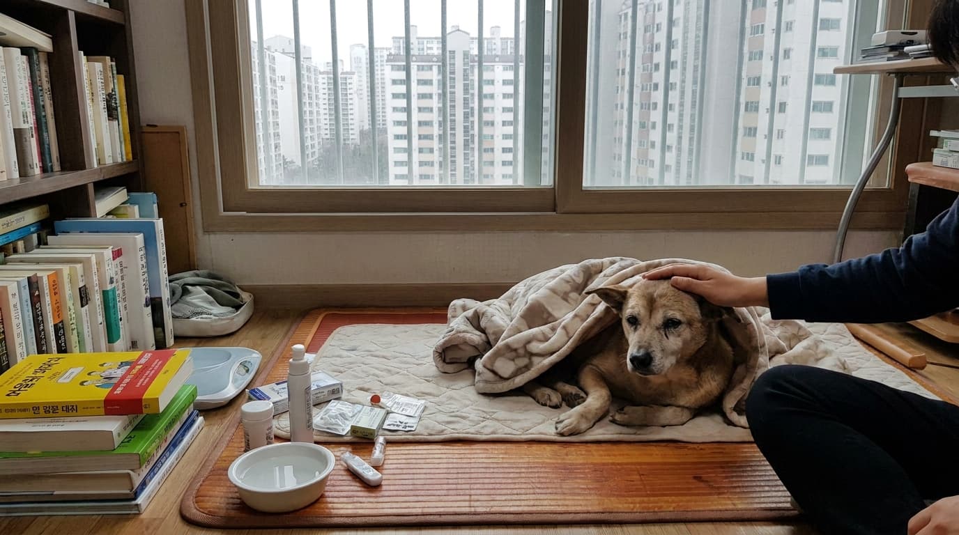 우리 아이 신장을 지키는 골든 타임: 강아지 신부전 식단과 행동 변화 완벽 가이드