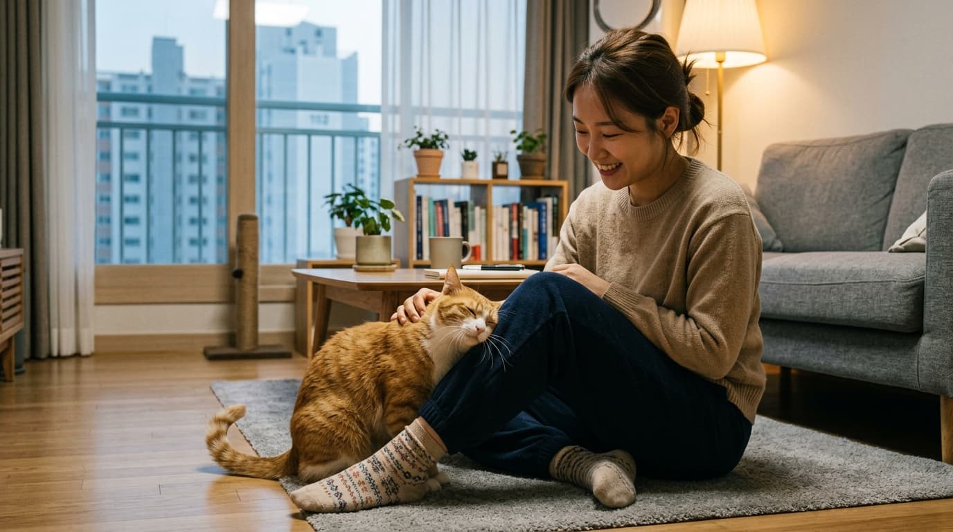 [블로그 포스팅] [행동/훈련] 고양이가 당신을 진짜 ‘가족’으로 인정했다는 8가지 증거