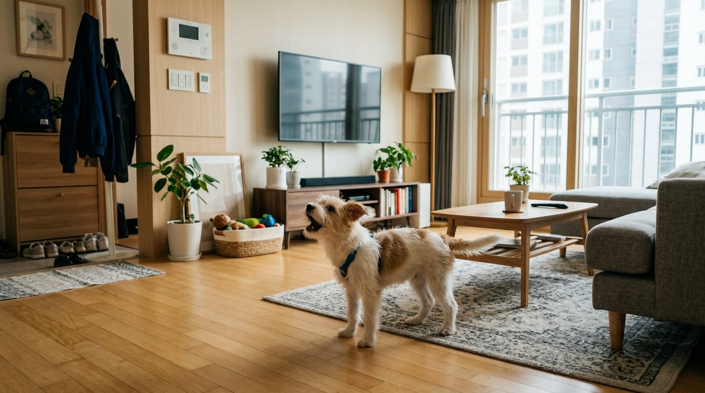 짖음 뒤에 숨겨진 0.1%의 진심을 읽다: 강아지 짖음 완화 솔루션